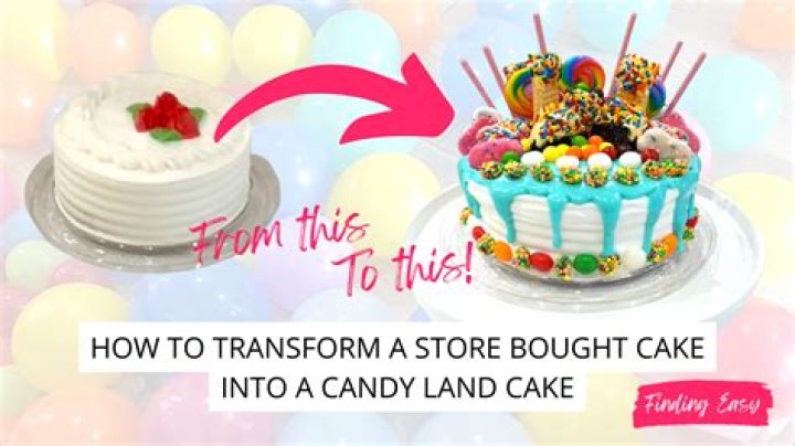 3 Tips For Decorating Your Store Bought Cake
