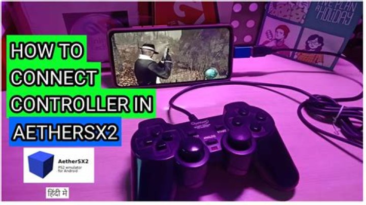 AetherSX2 with gamepad controller