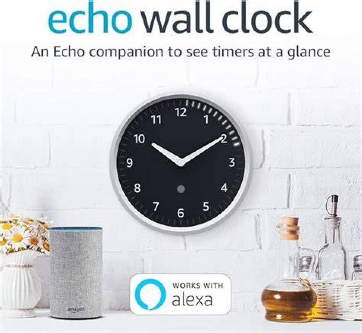 amazon echo wall clock amazon echo wall clock