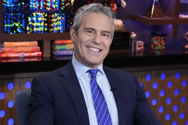 Andy Cohen's back at RHONY reunion show rugs couches