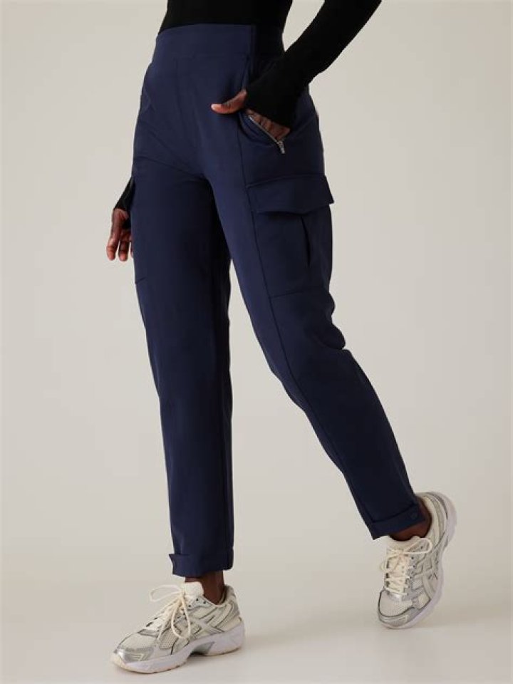 Athleta Endless Cargo High Rise Joggers