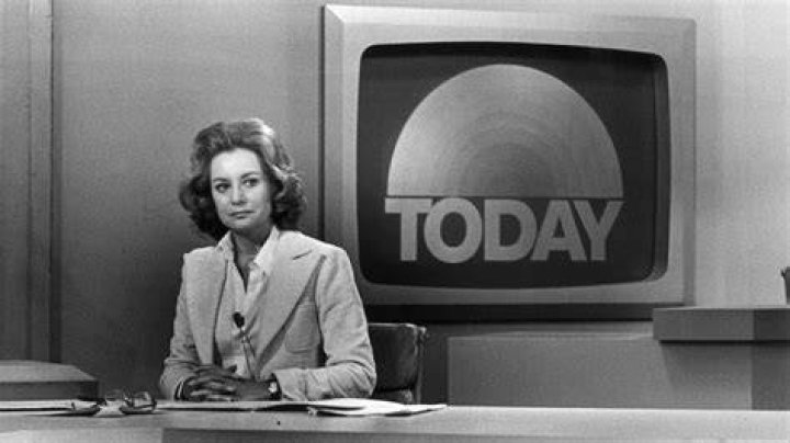 Barbara Walters on the "Today" show.