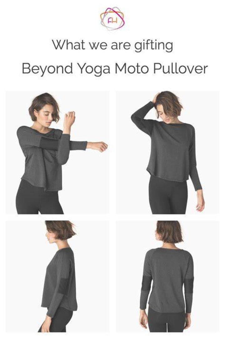 beyond yoga pullover