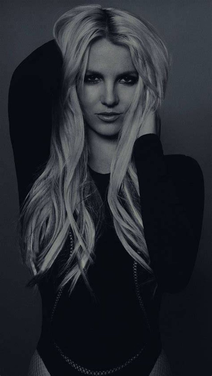 Britney Spears in black 