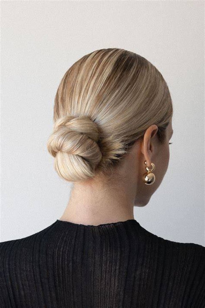 bun hairstyle