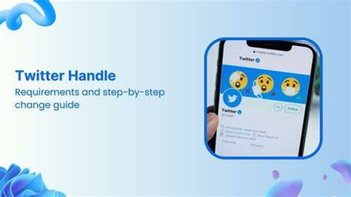change twitter handle ios