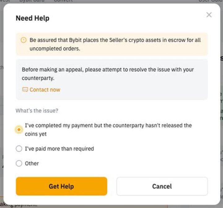 click on Need Help