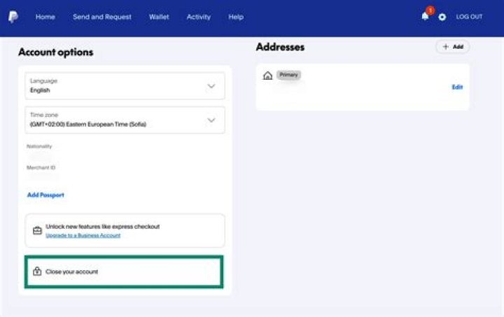 click your account button 1