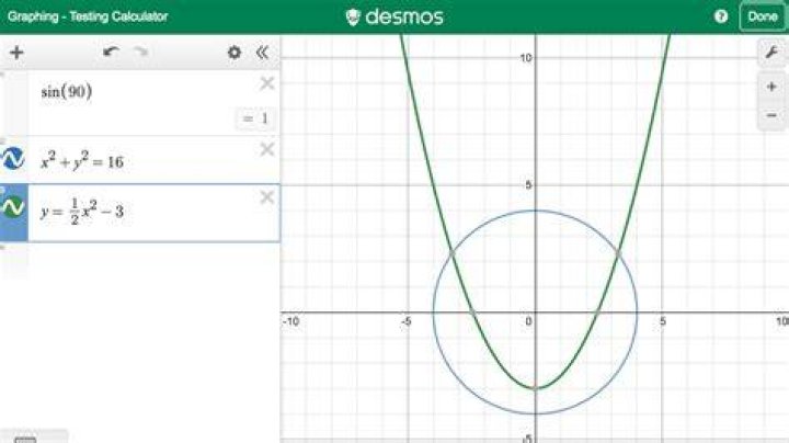 Desmos Graphing Calculator screenshot 2019 Desmos Graphing Calculator is one of the best graphing calculator apps for android