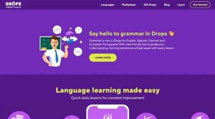 Drops Visual Language Learning screenshot 2022 Drops Visual Language Learning screenshot 2022