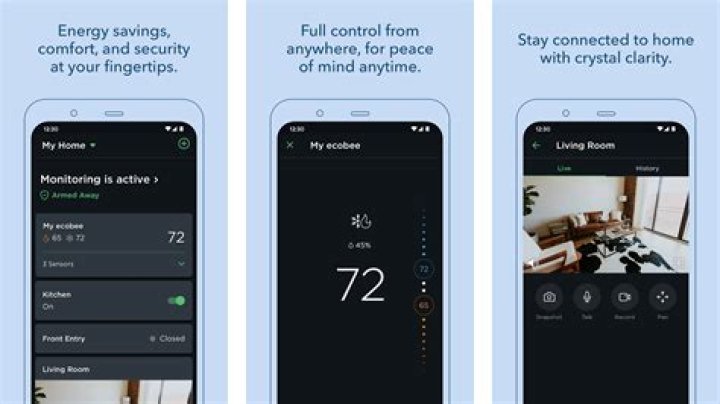 Ecobee screenshot 2021 Ecobee screenshot 2021