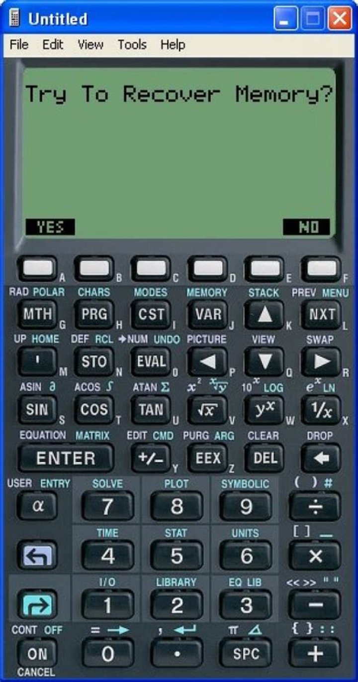 Emu48 screenshot Emu48 screenshot