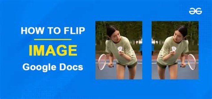 flip the Google Docs image