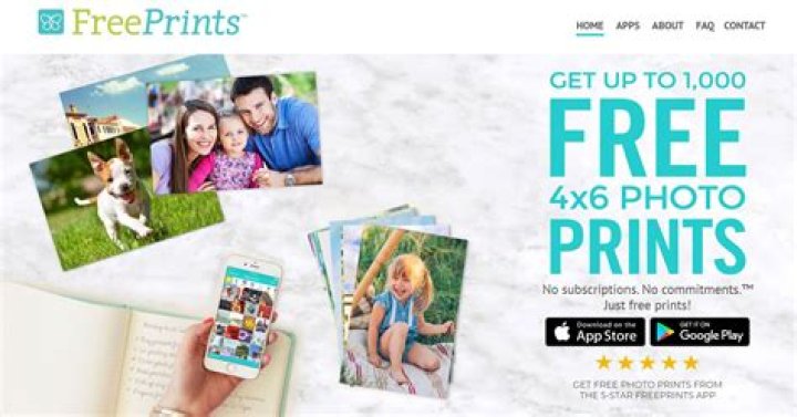 Freeprints homepage