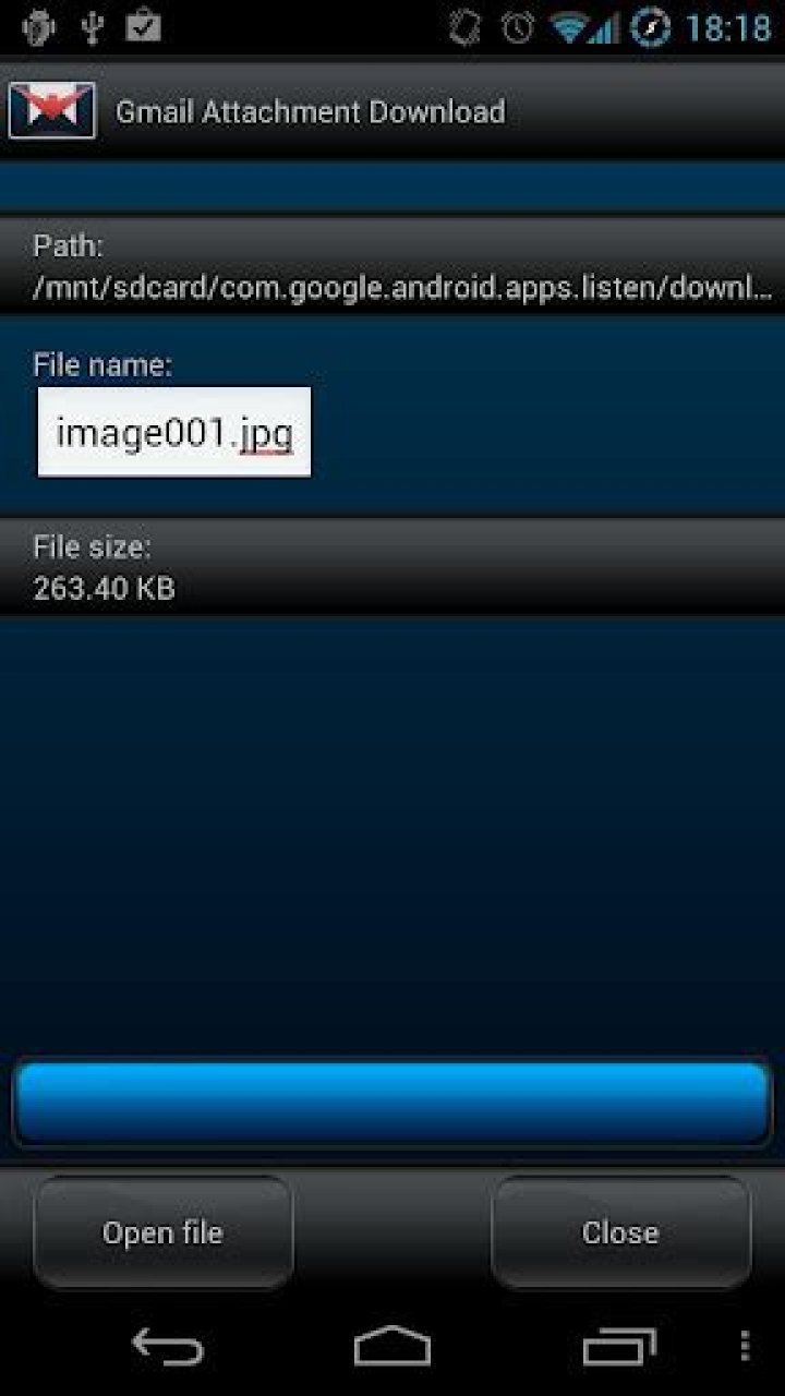 Gmail Attachment Download Android App Review