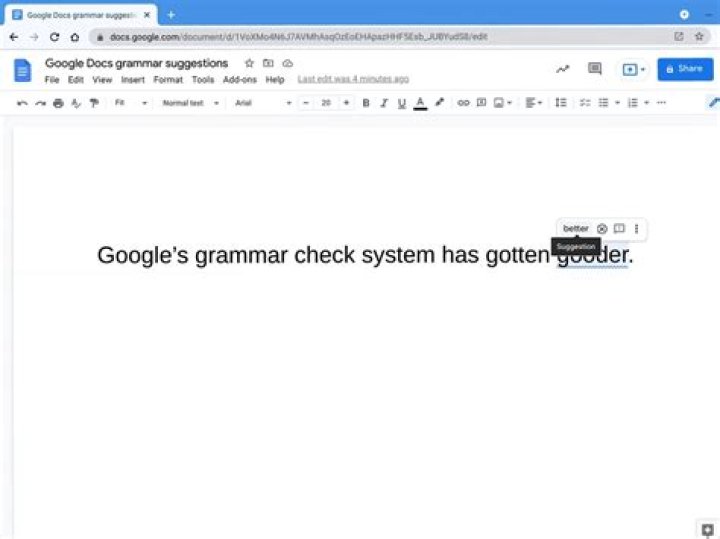 Google Docs grammar suggestions Google Docs grammar suggestions