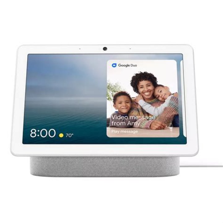 Google Home Hub Max camera close up