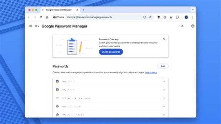 google password manager