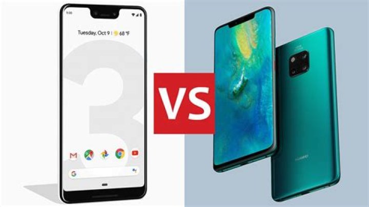 Google Pixel 3 XL vs Pixel 3 screen