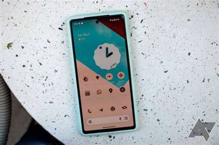 google pixel 5 home screen