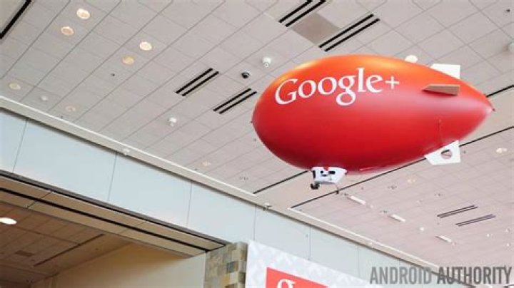 Google Plus Google+ AA blimp
