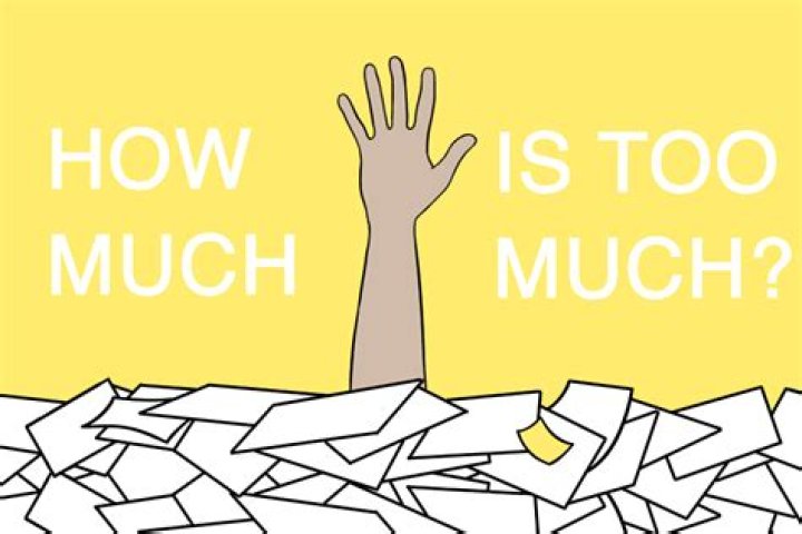 How Much Is Too Much?