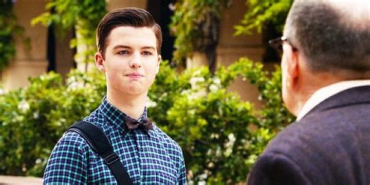 Iain Armitage as Sheldon Cooper in Young Sheldon season 7, episode 12