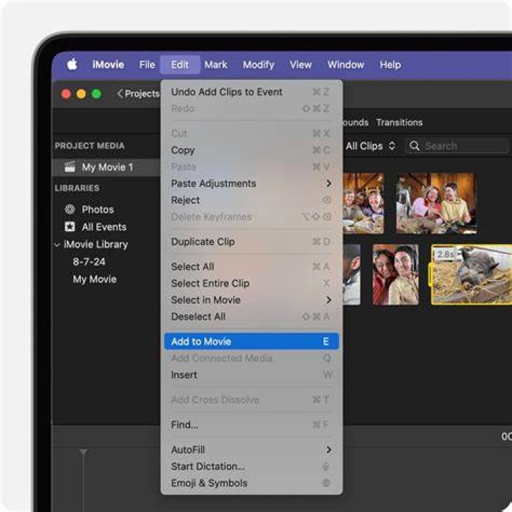 imovie file presets