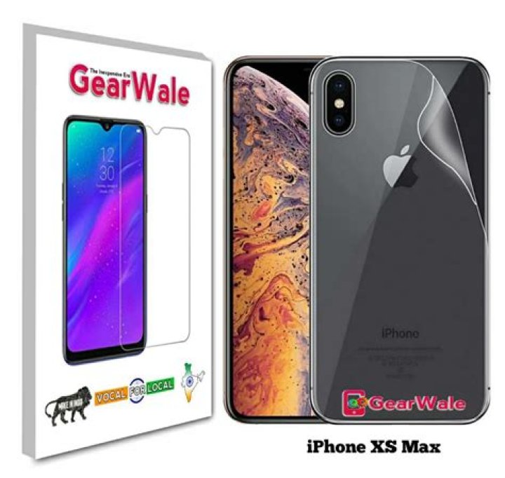 iPhone XS Max back side dual camera