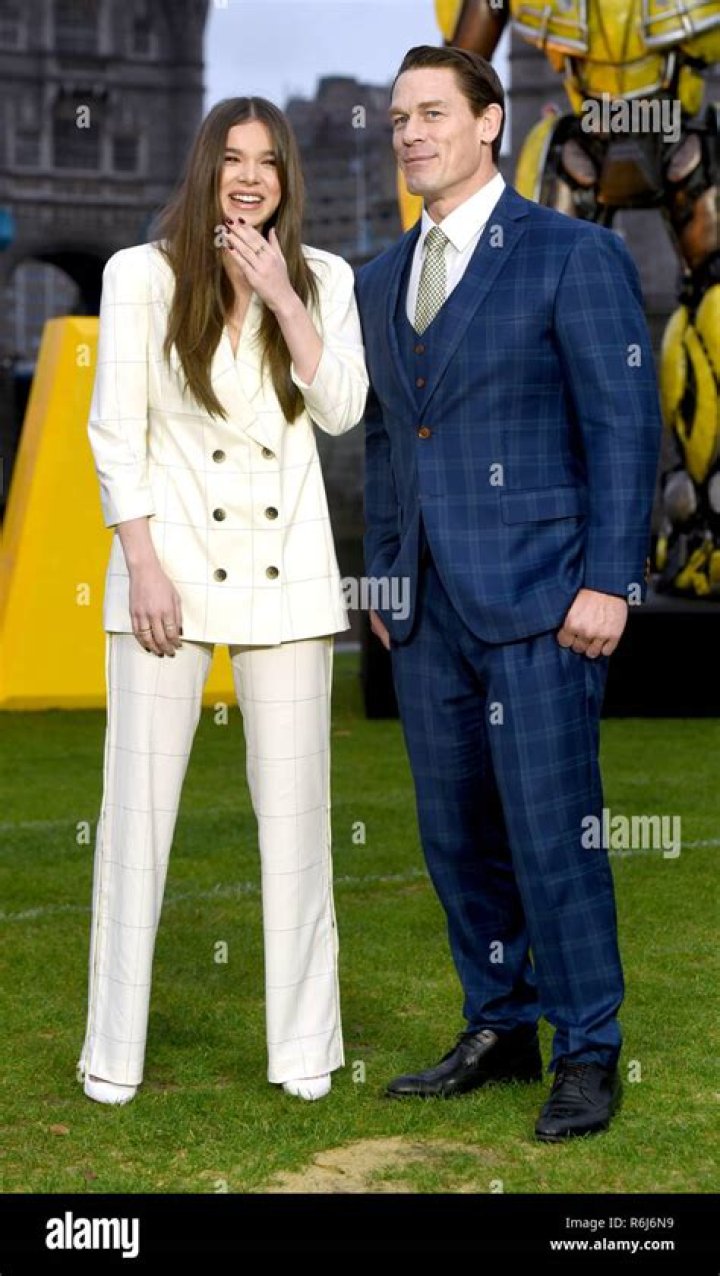 John Cena at the Bumblebee movie premier 