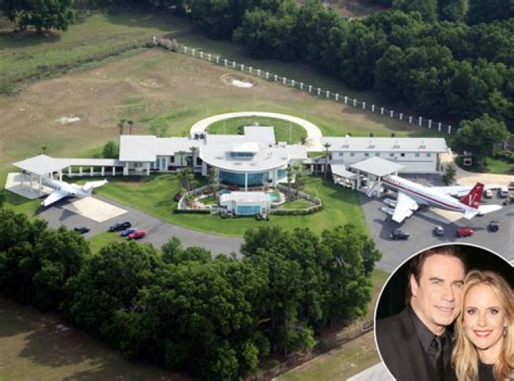 John Travolta from Celebrity Mega Mansions E! News