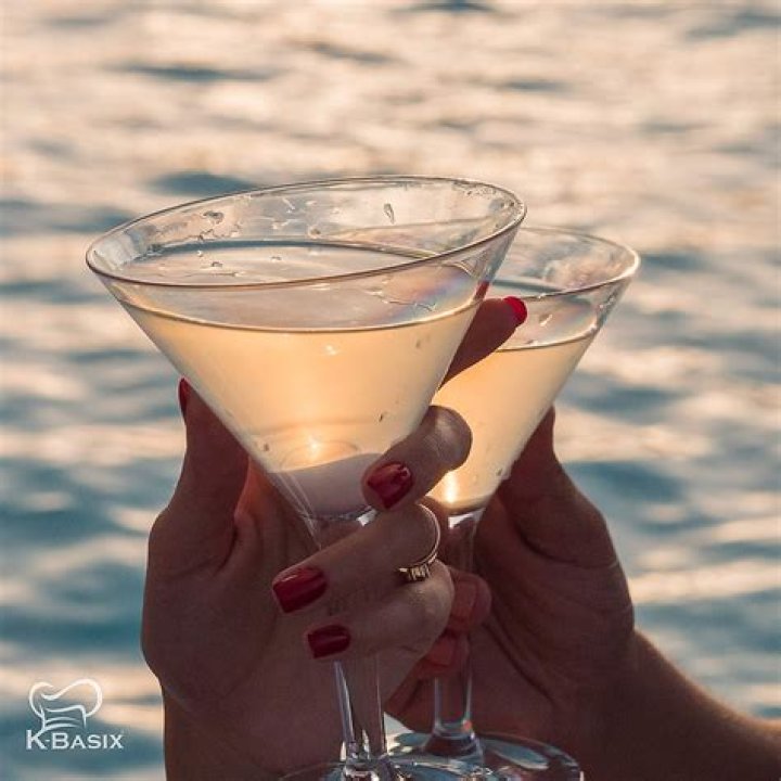 K Basix Martini Glasses