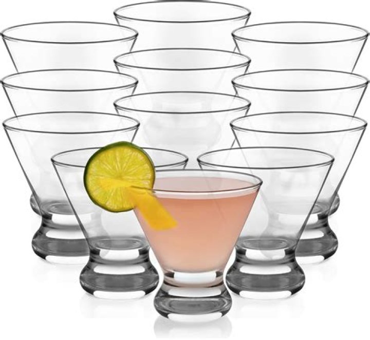  Libbey Cosmopolitan Martini Glasses