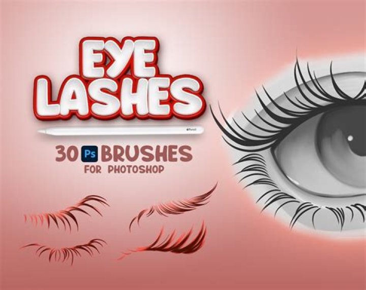 Long lashes Adobe