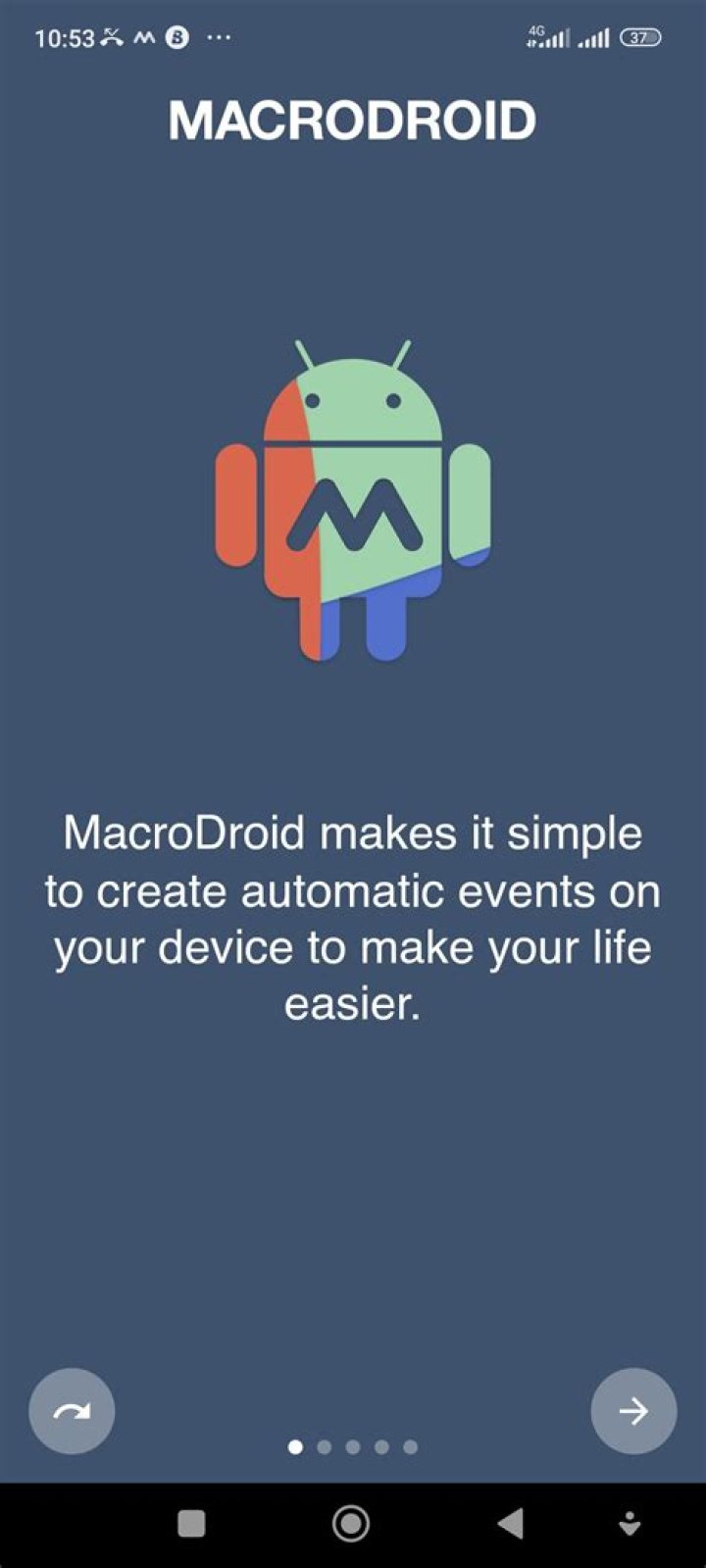 MacroDroid screenshot 2022 MacroDroid screenshot 2022