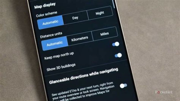 Maps Direction Options