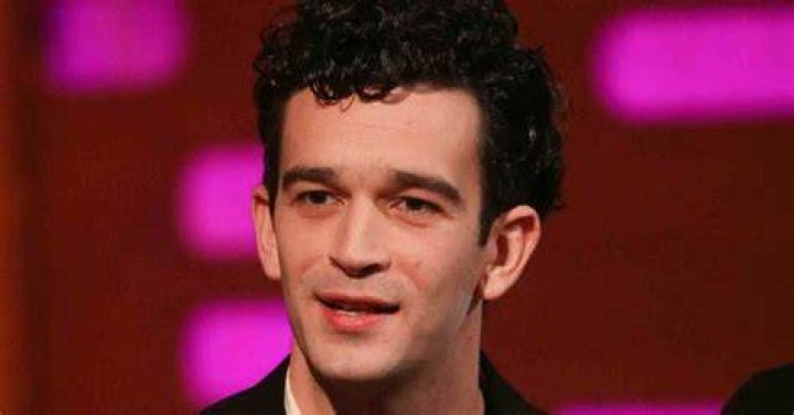 Matty Healy looking serious