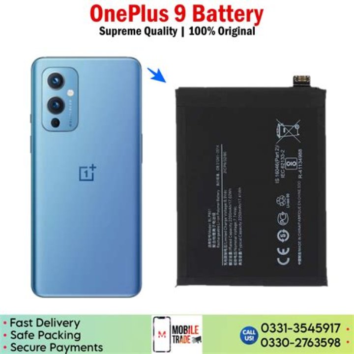 OnePlus 9 battery 1