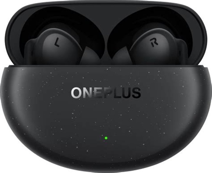 OnePlus Buds Pro earbuds in case outside.