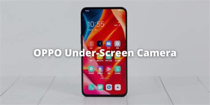 Oppo under-screen camera (USC).