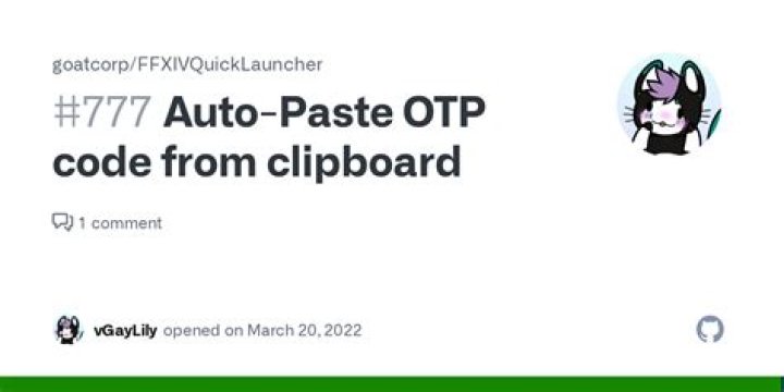 paste otp