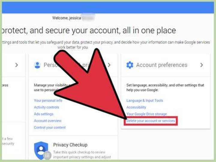 remove google account
