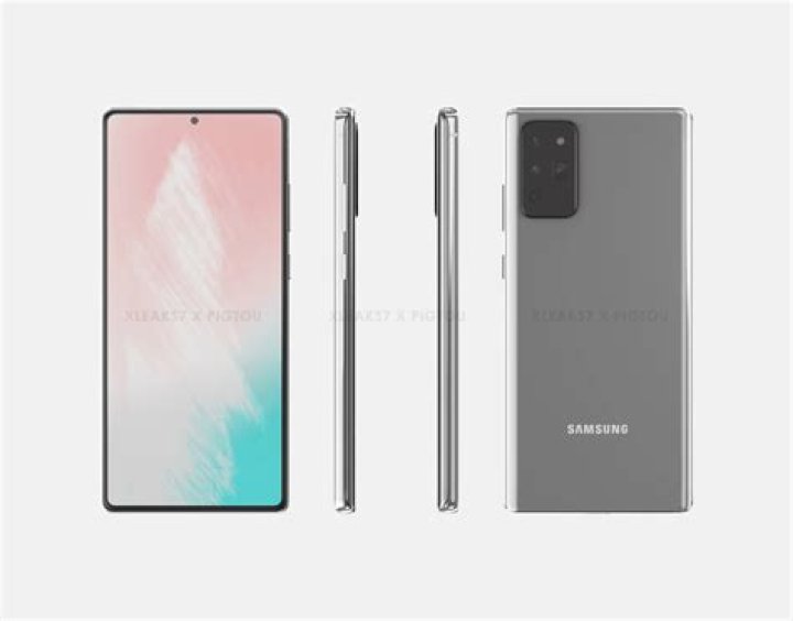 Samsung Galaxy Note 20 renders