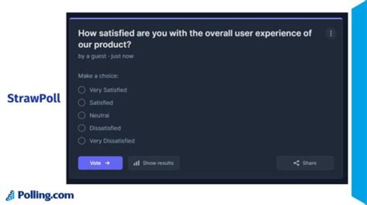 strawpoll example feature post