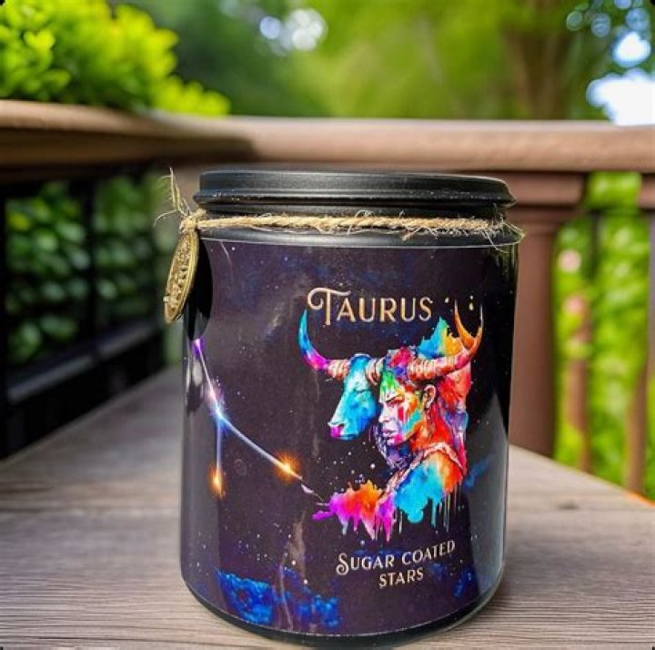 Taurus Candle