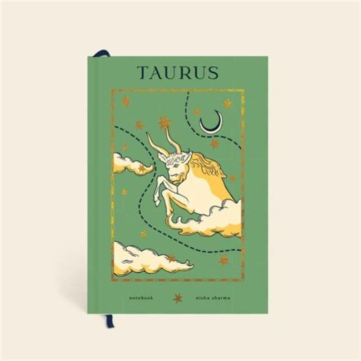 Taurus Foiled Wellness Journal