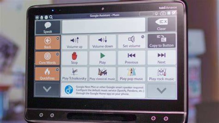 tobii dynavox google assistant accessibility