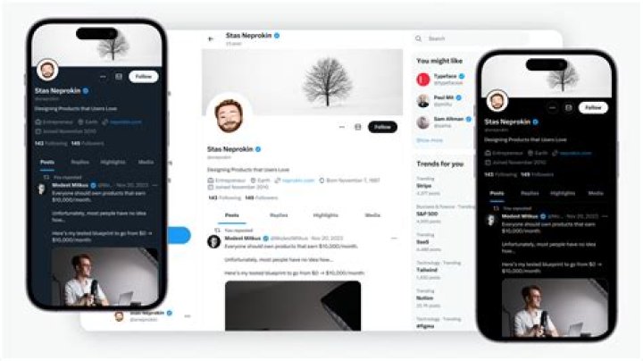 twitter profile