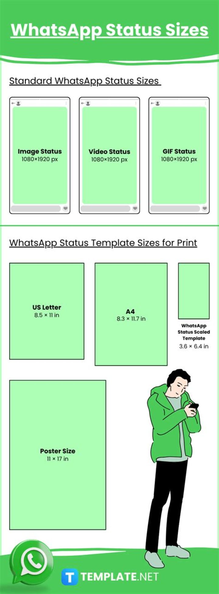 whatsapp mobile status sticker position