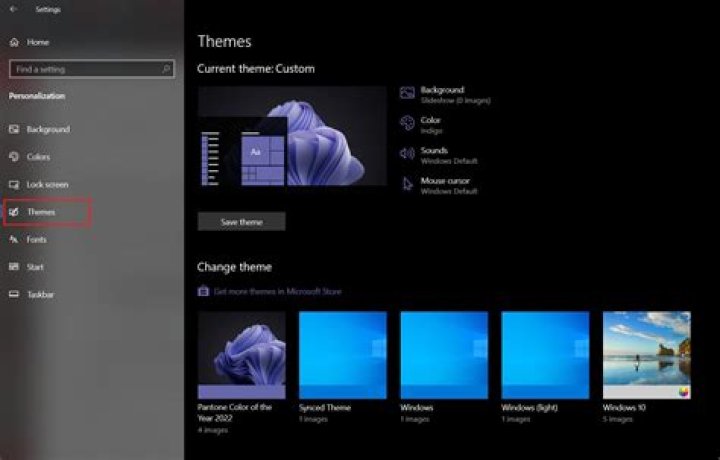 Windows 10 Custom Theme Choose Picture